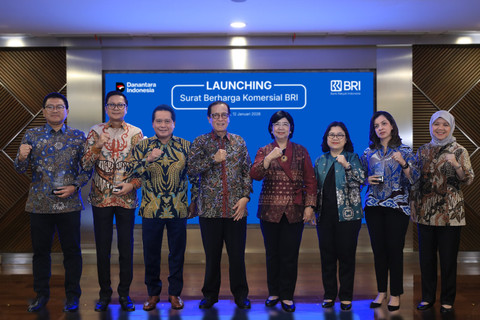 BRI menerbitkan Surat Berharga Komersial (SBK) BRI di BRILiaN Club, Jakarta pada Senin (12/1). Foto: Dok. BRI