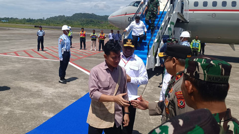 Wakil Presiden (Wapres) RI Gibran Rakabuming melakukan kunjungan kerja ke Biak, Papua, Selasa (13/1/2026). Foto: Zamachsyari/kumparan