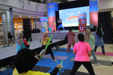 Suasana kumparan Weekend Seru. Foto: kumparan