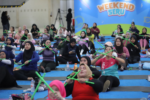 Suasana kumparan Weekend Seru. Foto: kumparan