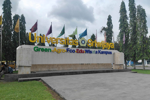 Suasana Universitas Sriwijaya (Unsri) di Indralaya, Ogan Ilir, Rabu (14/1/2026). Foto: kumparan