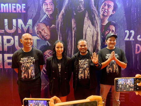 Jumpa pers film Sebelum Dijemput Nenek di Epicentrum, Jakarta Selatan, Rabu (14/1/2026). Foto: Vincentius Mario/kumparan