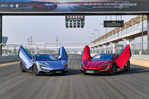 Sirkuit segala medan BYD di Zhengzhou, China. Foto: BYD