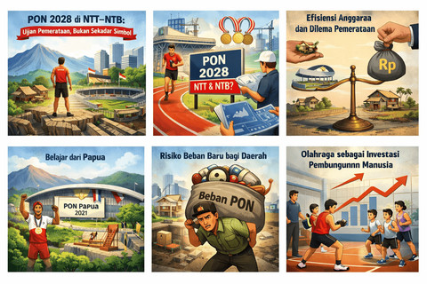 Ilustrasi PON 2028. Foto: Generate ChatGPT