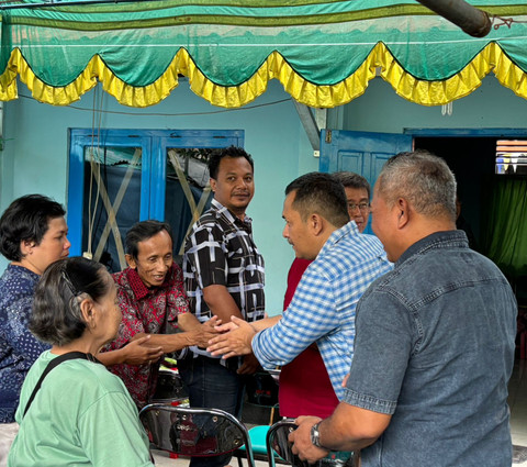 Ketua Komisi A DPRD DIY dari Fraksi PDI Perjuangan, Eko Suwanto saat menghadiri Forum Reses I DPRD DIY tahun 2026, bersama warga Suryatmajan, Danurejan Kota Yogyakarta, Sabtu (17/1). Foto: Dok. Istimewa