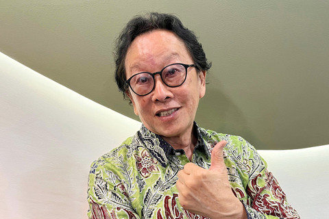 Dokter Spesialis Andrologi, Sexologi, dan Anti-Aging, Prof. Dr. dr. Wimpie Pangkahila, Sp.And Subsp.SAAM,   dalam acara Grand Opening Steros Clinic di Jakarta Selatan, Kamis (15/1/2026). Foto: Eka Nurjanah/kumparan