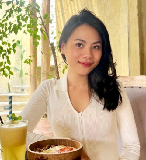 Florencia Lolita Wibisono, salah satu kru pesawat ATR 42-500 milik Indonesia Air Transport (IAT) yang jatuh di Sulawesi Selatan. Foto: Dok. Istimewa