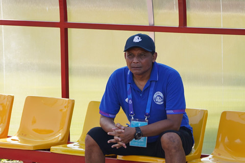 Asisten pelatih Arema FC, Kuncoro. Foto: Dok. Arema FC