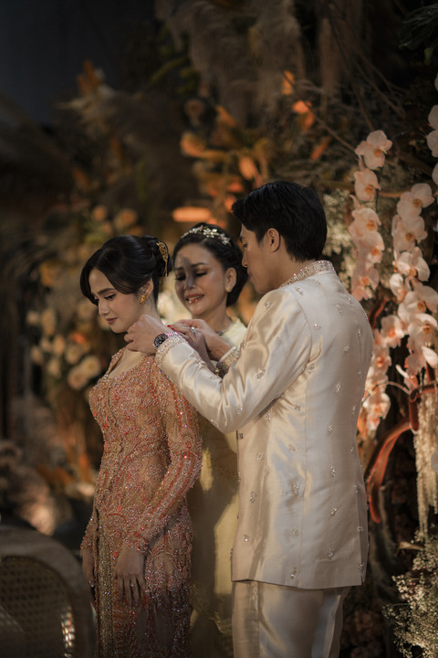 Acara tunangan El Rumi dan Syifa Hadju. Foto: Dok. Istimewa