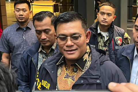 Direktur Tindak Pidana Ekonomi Khusus Bareskrim Polri Brigjen Ade Safri Simanjuntak di Kantor Dana Syariah Indonesia, Jumat (23/1/2026). Foto: Rayyan Farhansyah/kumparan