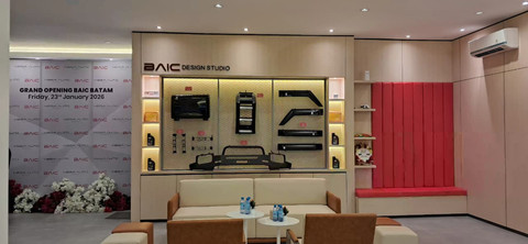 PT JIO Distribusi Indonesia selaku Agen Pemegang Merek (APM) BAIC Indonesia meresmikan Authorized Dealer BAIC Batam. Foto: Dok. BAIC