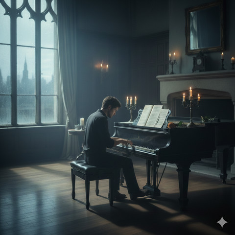 Ilustrasi pianis, sumber: AI