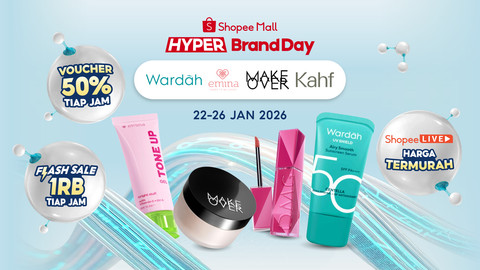 ParagonCorp dan Shopee menghadirkan kolaborasi spesial melalui kampanye Shopee Hyper Brand Day 2026. Foto: Dok. Istimewa