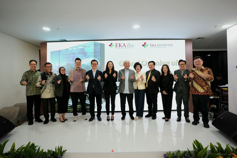 Eka Hospital Group meresmikan cabang ke-9 di kawasan MT Haryono, Jakarta Selatan pada Jumat (23/1). Foto: Dok. Eka Hospital