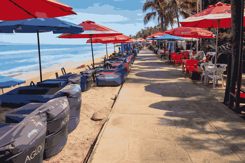 Pantai Kuta menjadi ruang publik lintas latar (Foto: dokumen penulis)