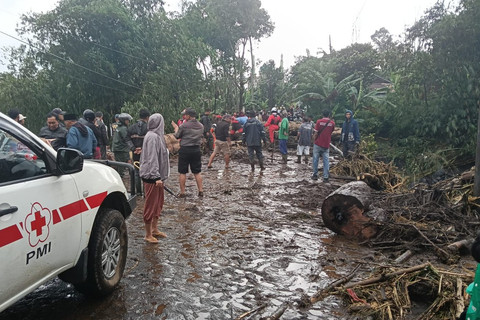 Kondisi usai banjir bandang di Kabupaten Pemalang, Jawa Tengah. Foto: Kemensos RI