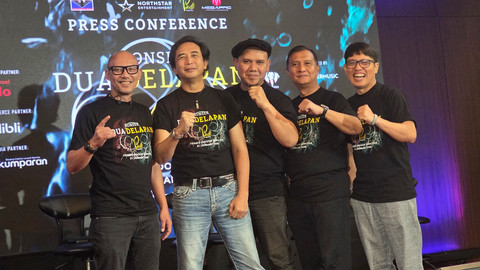 Konferensi pers konser Dua Delapan Padi Reborn. Foto: Andrian Gilang/kumparan