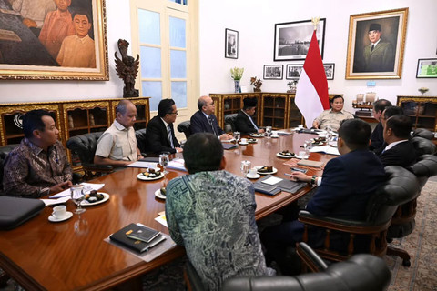 Presiden Prabowo Subianto memanggil sejumlah menteri Kabinet Merah Putih ke Istana Merdeka, Jakarta, Rabu, (28/1/2026). Foto: Instagram/ @sekertariat.kabinet