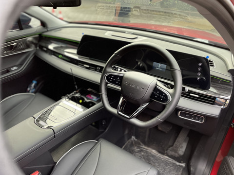 Media first drive Chery C5 CSH. Foto: Sena Pratama/kumparan