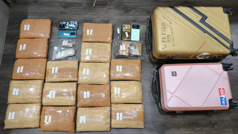 Barang bukti ganja 17 kg yang diungkap Polda Metro Jaya di kawasan kemayoran, Jakarta Pusat, Jum'at (30/01/2026). Foto: Dok. Istimewa