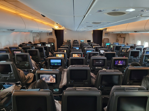 Singapore Airlines Economy. Foto: Nate Hovee/Shutterstock