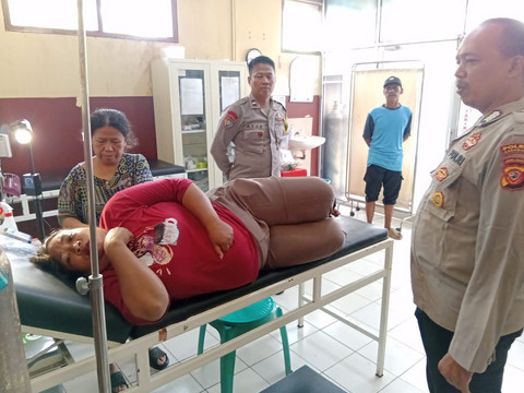 M korban yang ditabrak oknum polisi. Dok: Humas Polres Karawang