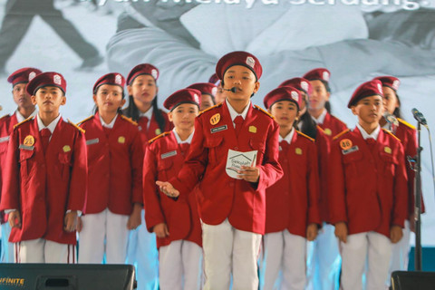 Menteri Sosial Saifullah Yusuf (Gus Ipul) mengunjungi Sekolah Rakyat Menengah Pertama (SRMP) 1 Deli Serdang, Sumatera Utara, Sabtu (31/1/2026). Foto: Pian Ardiansyah/Biro Humas Kemensos