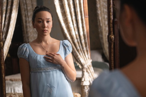 Yerin Ha memerankan Sophie Baek di Bridgerton Season 4. Foto: Instagram/@bridgertonnetflix