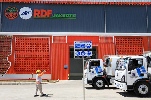 Suasana RDF Plant, Rorotan, Jakarta. Foto: Dok. DLH DKI Jakarta 