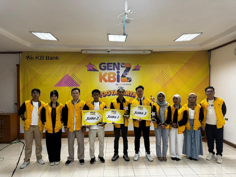 Wirausaha muda yang berhasil meraih juara GenKBiz Yogyakarta. Foto: Dok. KB Bank