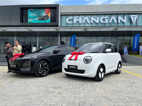 Penyerahan unit Changan Deepal S07 dan Changan Lumin. Foto: Fitra Andrianto/kumparan