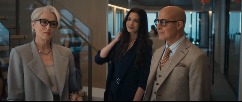 Adegan dalam film The Devil Wears Prada 2. Foto:  YouTube 20th Century Studios.