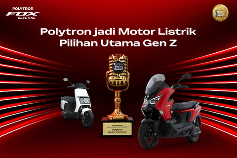 Polytron jadi motor listrik pilihan Gen Z. Foto: Polytron