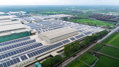 Proyek PLTS SUN Energy di IKPP Perawang. Foto: dok. SUN Energy