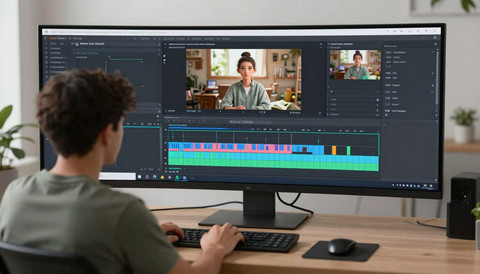 Ilustrasi Studio Animasi, Image Generated By Freepik