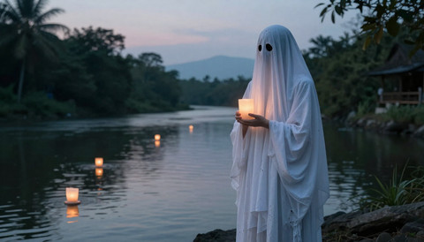 Ilustrasi film horror, Image Generated By Freepik