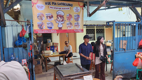 Bakpia atau Pia Laobeijing di Gang Kalimati, Glodok. Foto: Azalia Amadea/kumparan