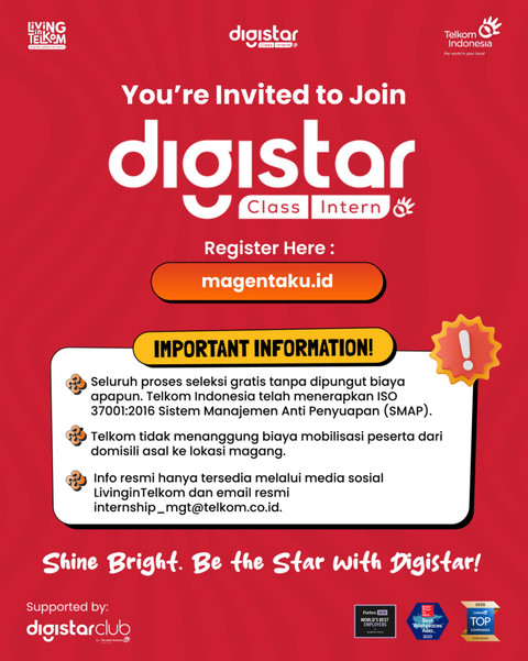 Telkom Buka Program Magang Khusus AI dan B2B Solutions untukMahasiswa. Foto: Dok. Telkom