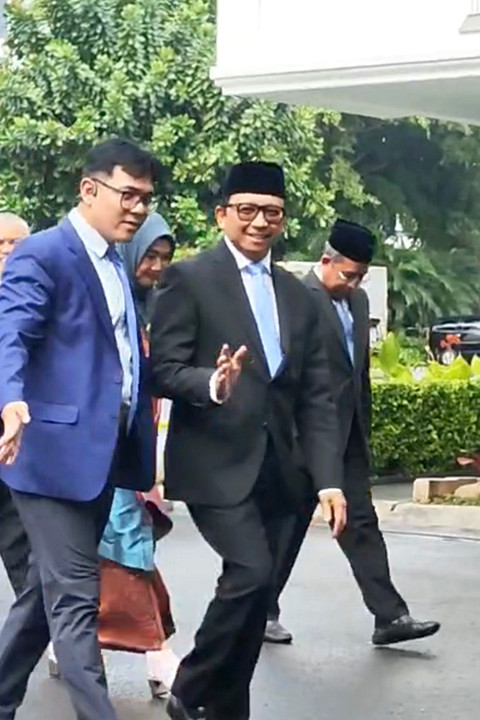 Eks Deputi Gubernur BI, Juda Agung, di Istana Kepresidenan, Jakarta, Kamis (5/2/2026). Foto: Jonathan Devin/kumparan