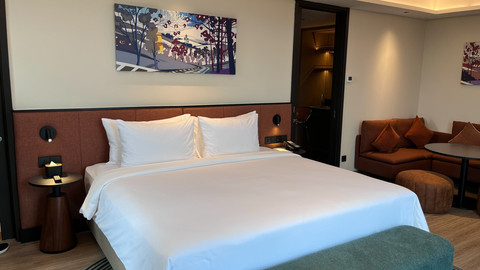 Kamar tipe Studio 50 Artotel Living World Grand Wisata Bekasi. Foto: Gitario Vista Inasis/kumparan