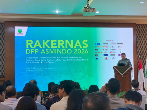 Rakernas DPP ASMINDO 2026 di Yogyakarta, Jumat (7/2). Foto: Pandangan Jogja/Resti Damayanti