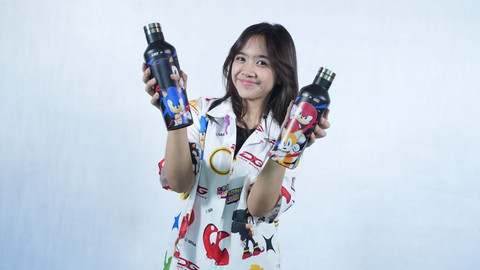 Gamers bisa mendapatkan merchandise dari game Sonic Rumble dengan menukar DG Poin di Dunia Games. Foto: Dok. Telkomsel