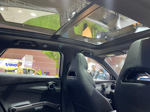 BYD Atto 3 Advanced Plus di IIMS 2026. Foto: Sena Pratama/kumparan