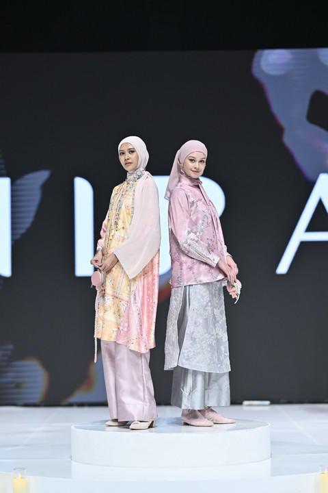 Koleksi "Lentera" RiaMiranda untuk Lebaran. Foto: RiaMiranda