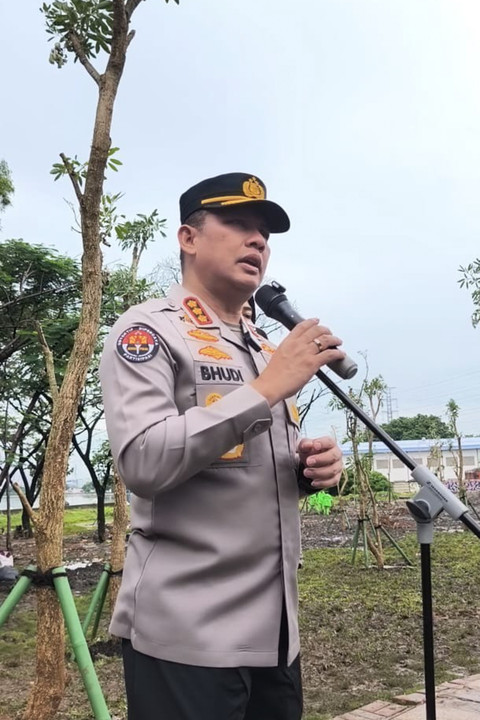 Kabid Humas Polda Metro Jaya, Kombes Pol Budi Hermanto, ketika ditemui usai agenda Korvei Polda Metro Jaya di Waduk Cincin, kawasan Danau Sunter Papanggo, Jakarta Utara, Minggu (8/2/2026). Foto: Jeni Ritanti/kumparan