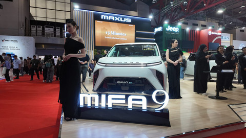 Maxus Mifa 9 di IIMS 2026. Foto: Fitra Andrianto/kumparan