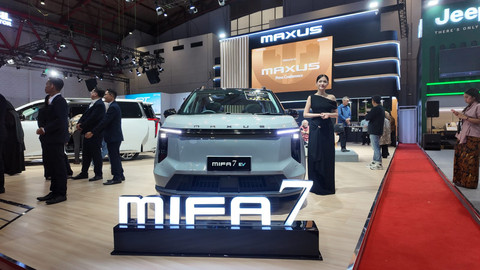 Maxus Mifa 9 di IIMS 2026. Foto: Fitra Andrianto/kumparan