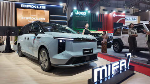 Maxus Mifa 9 di IIMS 2026. Foto: Fitra Andrianto/kumparan