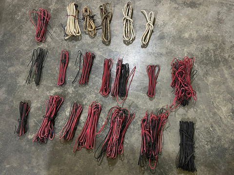 20 kabel tembaga yang dicuri DS. Foto: Dok. Humas Polres Binjai
