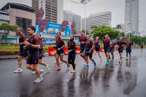 Pelari dari berbagai komunitas mengikuti Road to Mangkunegaran Run 2026. Foto: Dok. Istimewa